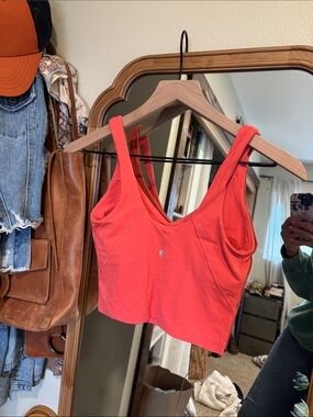 lululemon athletica Coral Crop Tank